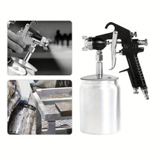 Professional Air Spray Gun With 1.5mm Nozzle 750ml Automotive Paint Sprayer Tool