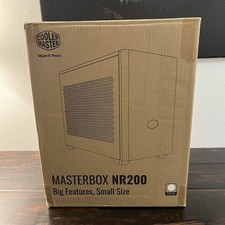 Cooler Master MasterBox NR200 White Mini-ITX Case – Open Box, Never Built In 