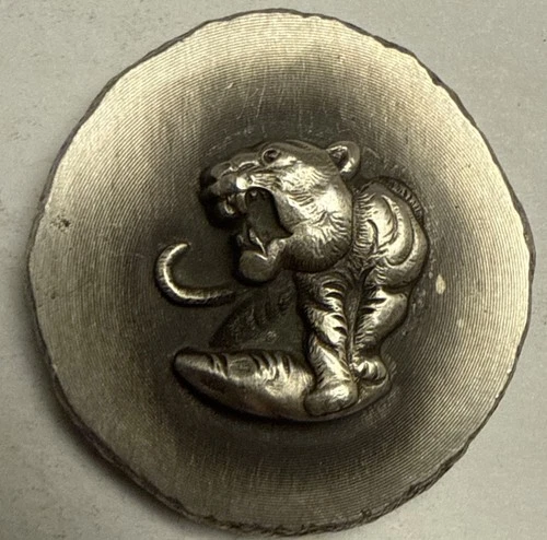 1 Oz .999 Fine Silver Wild Pig Pours Ultra High Relief Tiger Chunky Round