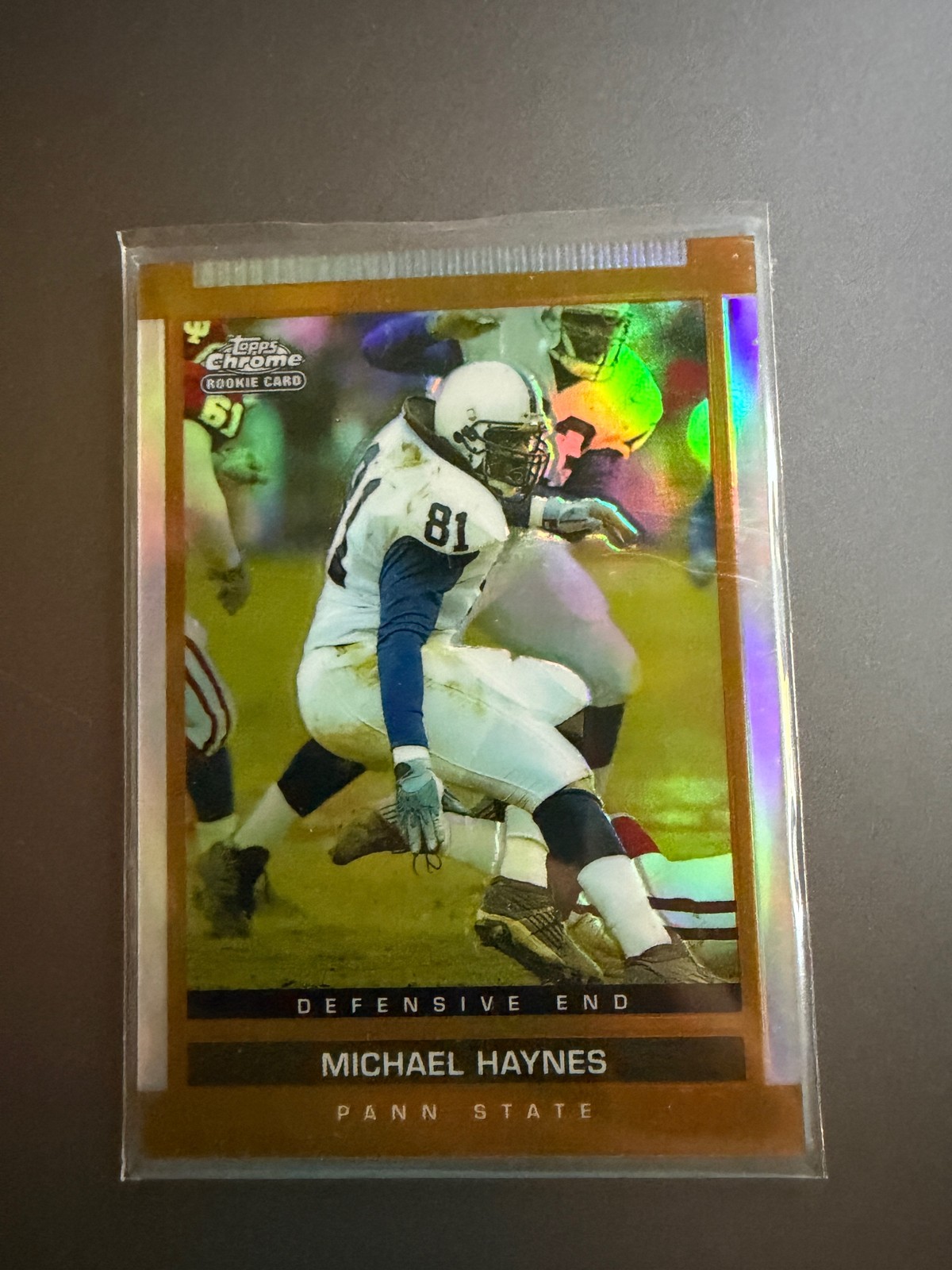 2003 Topps Draft Picks & Prospects #162 Michael Haynes Chrome Gold Refractors