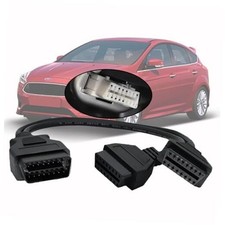 OBD2 Splitter 16 Pin OBD II Splitter Extension Cable, Y OBD2 M-2 OBD2 F cable