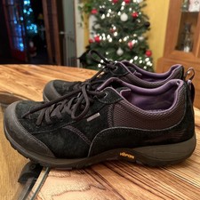 Dansko Waterproof Vibram Black Leather Sneaker Shoes Women's Size 41 US 10