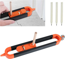 Profile Scribing Ruler Contour Gaug with Lock, Precisely Copy Irregular Shapes S