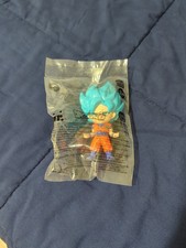 Burger King Dragonball Z Super Saiyan Blue Goku Toy Unwrapped Sealed
