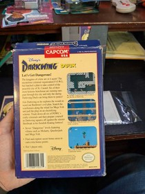 Disney's Darkwing Duck Nintendo NES Complete in Box w Manual & Inserts
