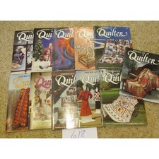 American Quilter Magazine Lot of 14 issues Vintage Years 1987 1988 1989 Quilt