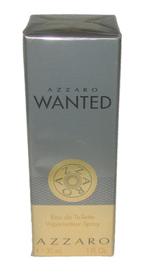 Parfum Azzaro Wanted EdT Eau de Toilette 30 ml Spray Herren - NEU