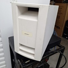 Bose Model PS48 III white Powered Speaker System Subwoofer Only w/ Power Cord
