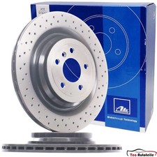 ATE 2x Bremsscheibe &Oslash; 345 mm hinten Mercedes W166 ML 300 350 500 GLE AMG 63