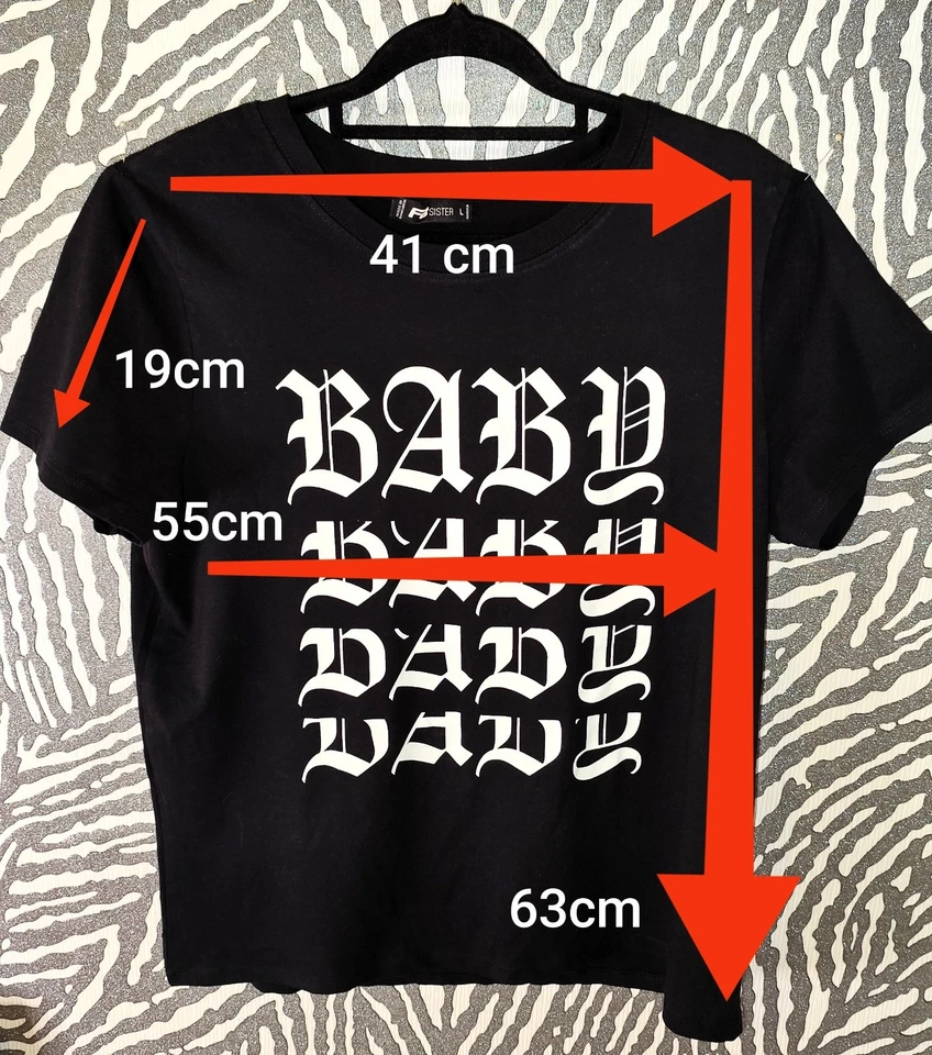 Tolles Damen T-Shirt Gr. L New Yorker Aufdruck Baby Street style Cool NEU! - Bild 3 von 4