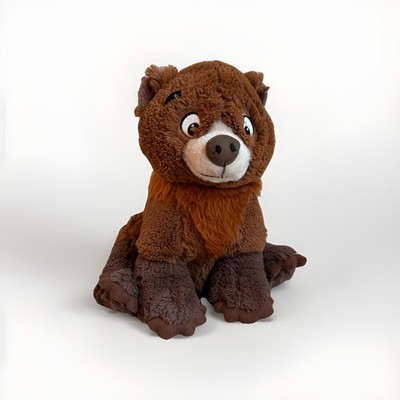Disneyland Paris 11'' Brother Bear Koda Brown Tan Stuffed Plush