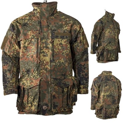 Original BW Kampfjacke KBS SK lang Bundeswehr Einsatzjacke VS 5-FTD flecktarn