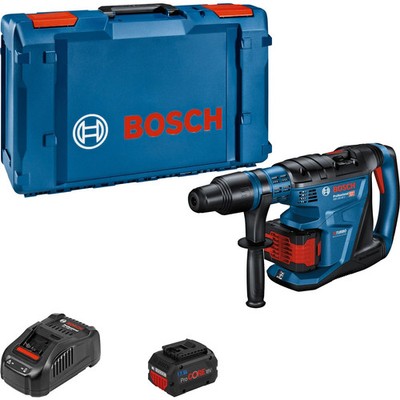 Bosch Akku-Bohrhammer BITURBO GBH 18V-40 C mit SDS max 2x 5,5 Ah ProCORE18V Akku