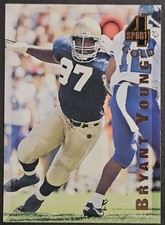 1994 Classic 4 Sport Gold #57 Bryant Young Rookie RC San Francisco 49ers 