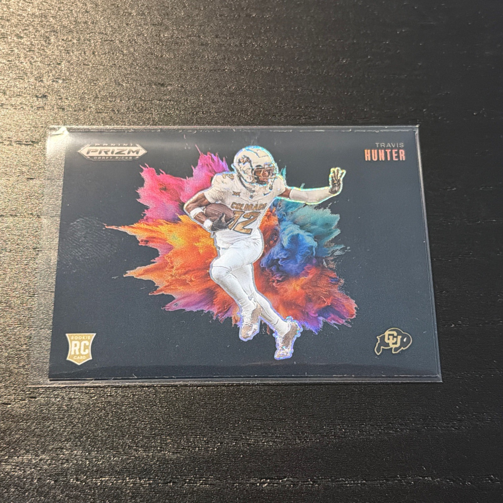 2025 Prizm Draft Picks #13 - Color Blast - Travis Hunter RC