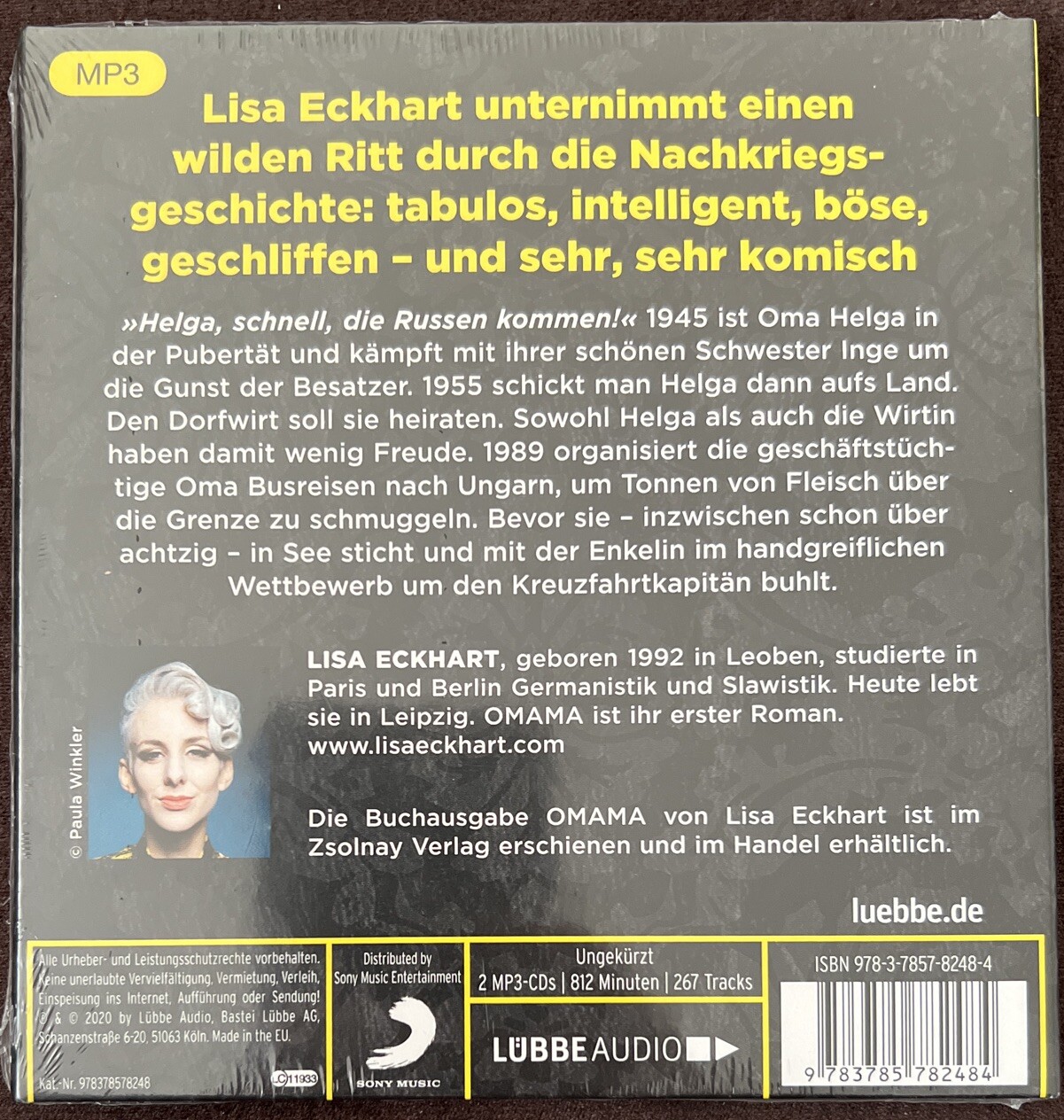 Thumbnail - Cd - Lisa Eckhart - Omama - Mp3 (2020) Ungekürzt - 2 Mp3-cd