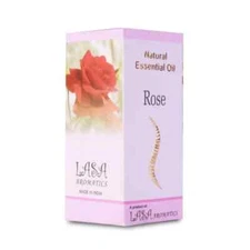 Lasa Aromatics natural Essential Perfume Oil Rose Long Fragrance 10ml For Unisex