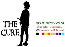 The Cure Robert Smith Graphic Die Cut decal sticker Car Truck Boat Window 12"