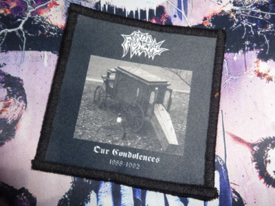 Old Funeral Patch Death Black Metal Cadaver Dark Throne Throns x