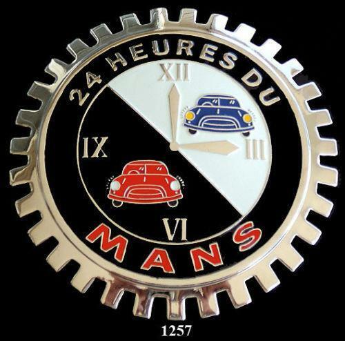 LE MANS 24 HOURS AUTOMOBILE GRILLE BADGE EMBLEM - Afbeelding 1 van 2