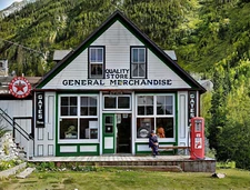 1940 General store. Ophir, Colorado, 14 x 11" Photo Print