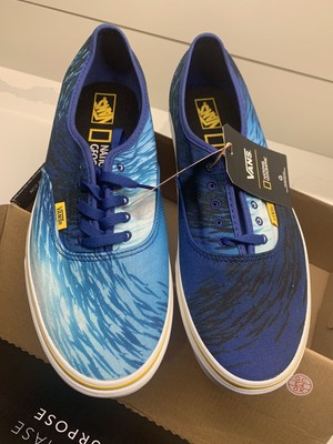 ocean blue vans