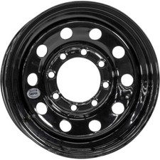 16x6 Trailer Wheel 8 Lug On 6.5 Bolt Pattern Black Modular Trailer Rim 16x6 Trailer Wheel 8 Lug On 6.5 Bolt Pattern Black Modular Trailer Rim