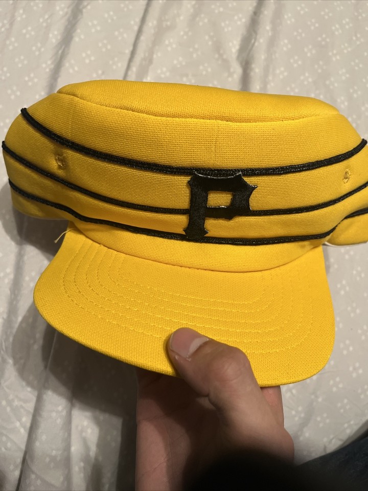 Pittsburgh Pirates Pillbox Hat Yellow Vintage eBay