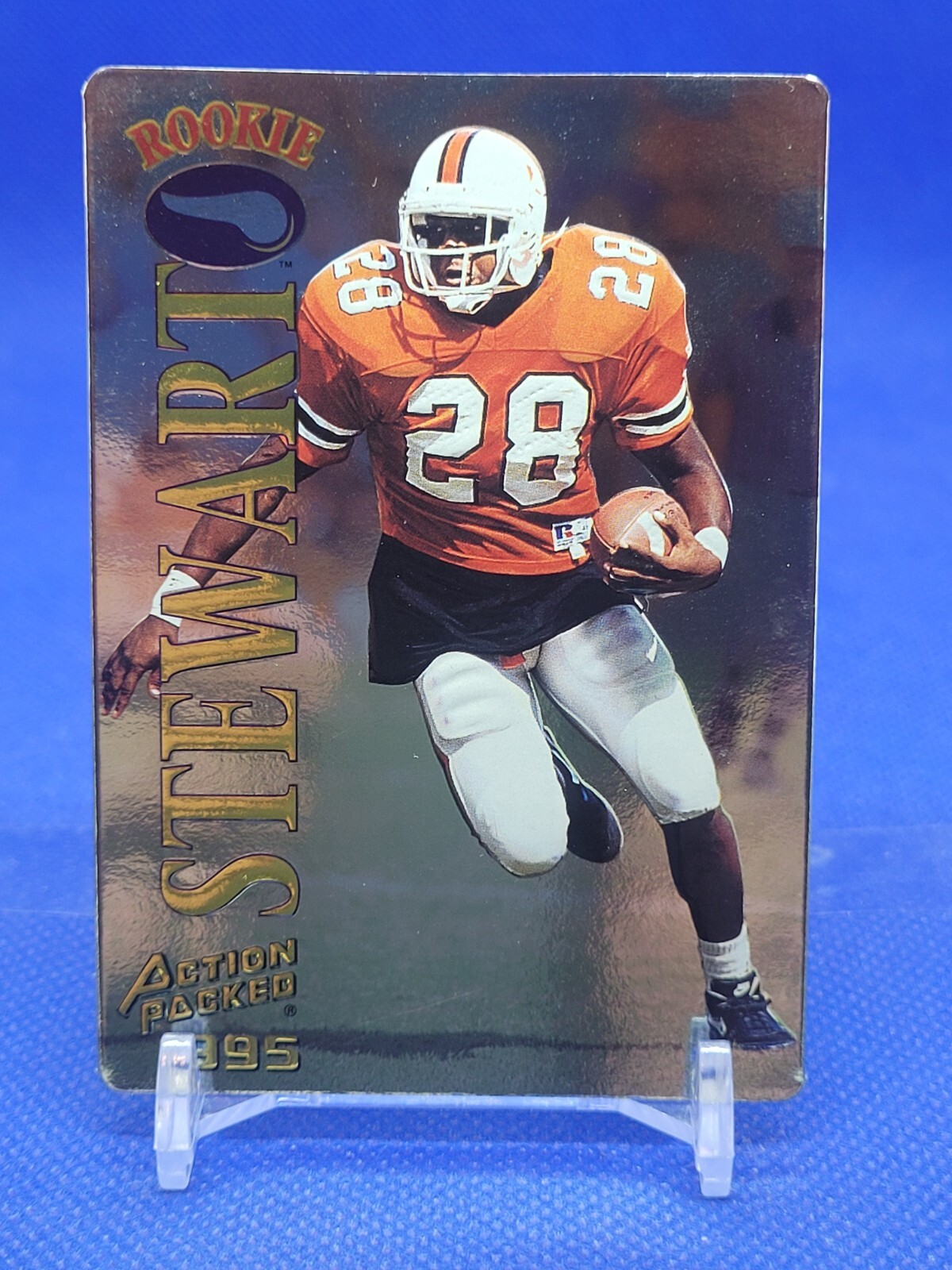 1995 Action Packed Quick Silver James Stewart #119 Rookie RC