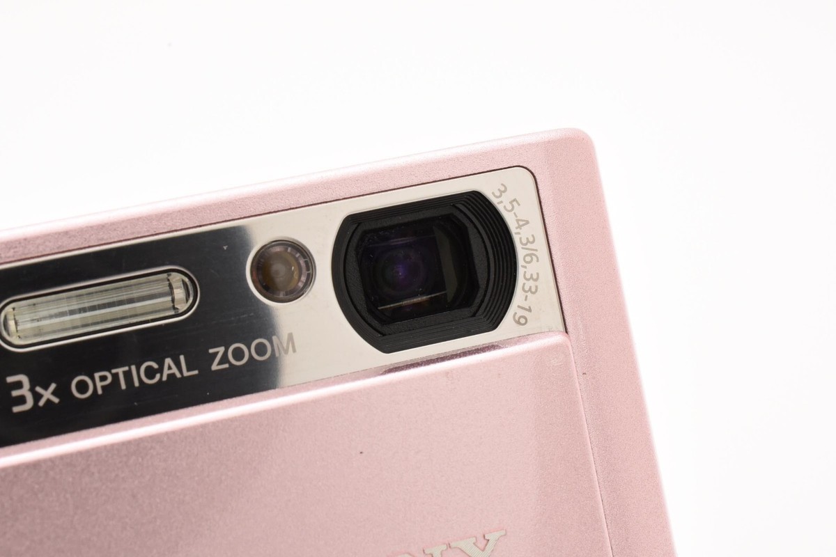 SONY Cyber-shot DSC-T20 Pink Compact Camera Japanese Only