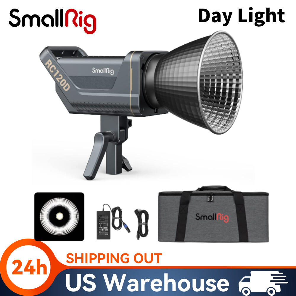 SmallRig RC 120D COB Daylight Point-Source LED Video Light 5600K