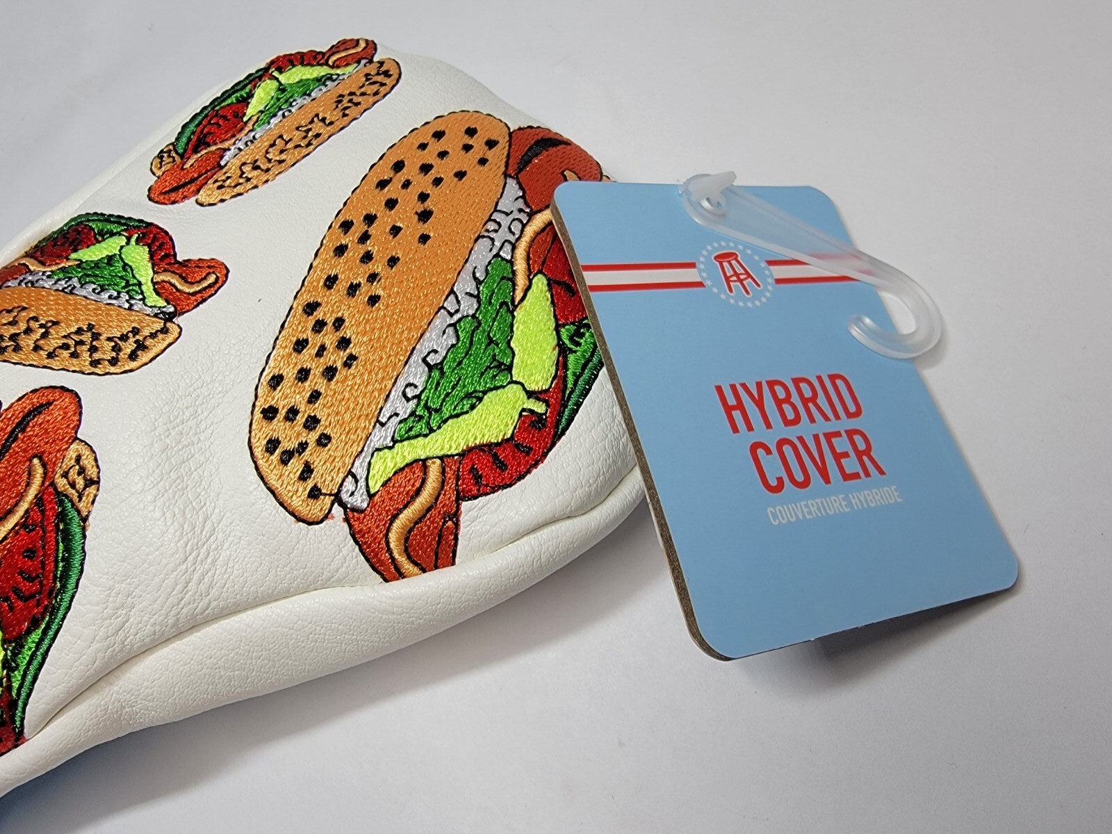 Brand New Barstool Chicago Hotdog Dancing Embroidered Logo Hybrid Golf