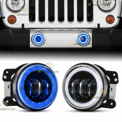 Faros Led Ojos De Ángel De 7 Pulgadas Para Jeep Wrangler Voc | Cuotas