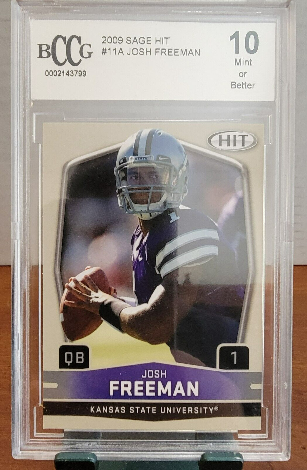 Josh Freeman SA-GE Hit #11 Base