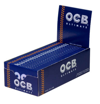 2 Boxen (50x) OCB Ultimate Regular Zigarettenpapier ultradünn 100 Blatt/Heftchen