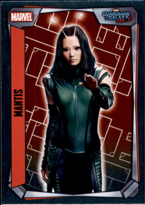 Topps Trading Card 239 - Mantis - Mirror Foil  - Marvel Missions 2017