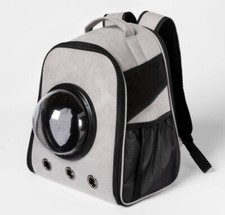 Backpack Cat Carrier - S - Gray - By Boots Barkley NEW