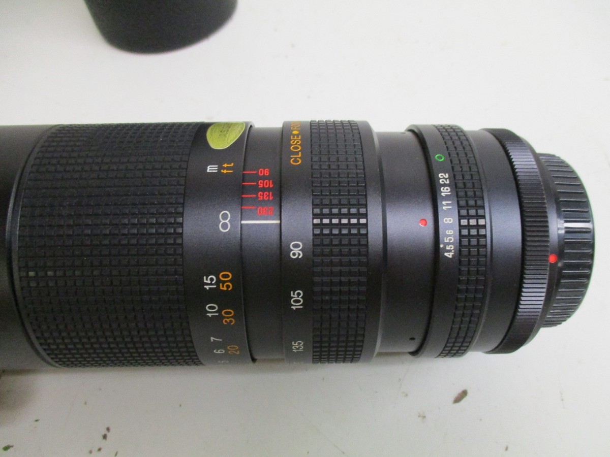 ASANUMA Auto Zoom 1:4.5 f=90mm-230mm No. 112584 Japan w/ case | eBay