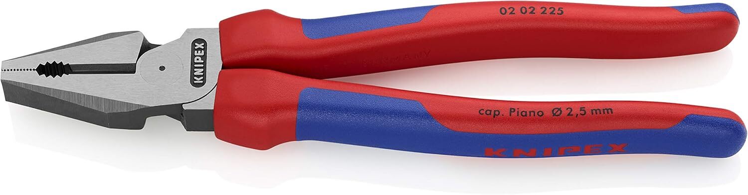 Knipex 0202225 9-Inch High Leverage Combination Pliers - Comfort Grip