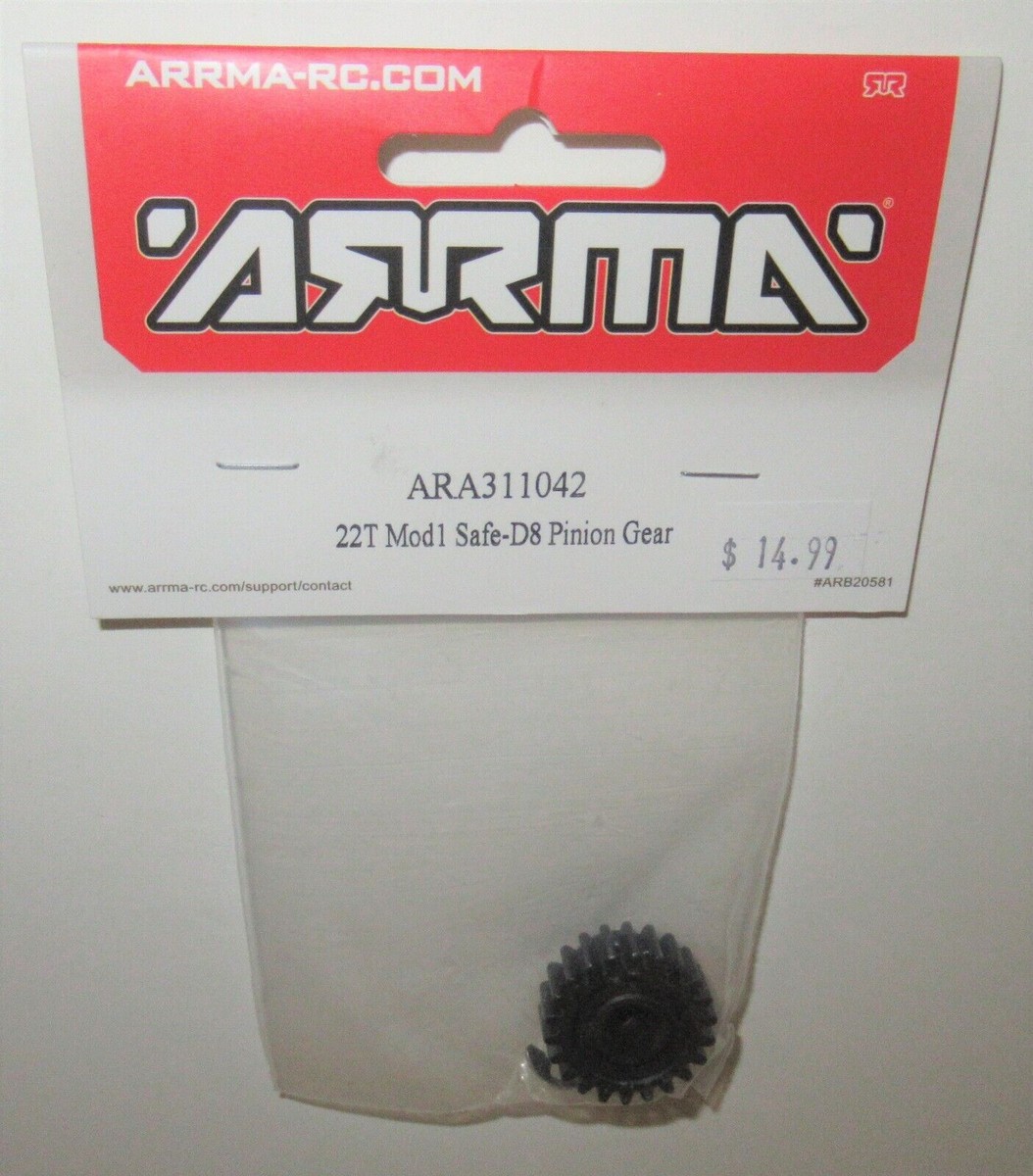 ARRMA 22T Mod1 Safe-D8 Pinion Gear #ARA311042 NIP | eBay
