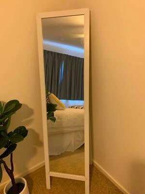 Free Standing White Full Length Mirror Mirrors Gumtree Australia Free Standing White Full Length Mirror