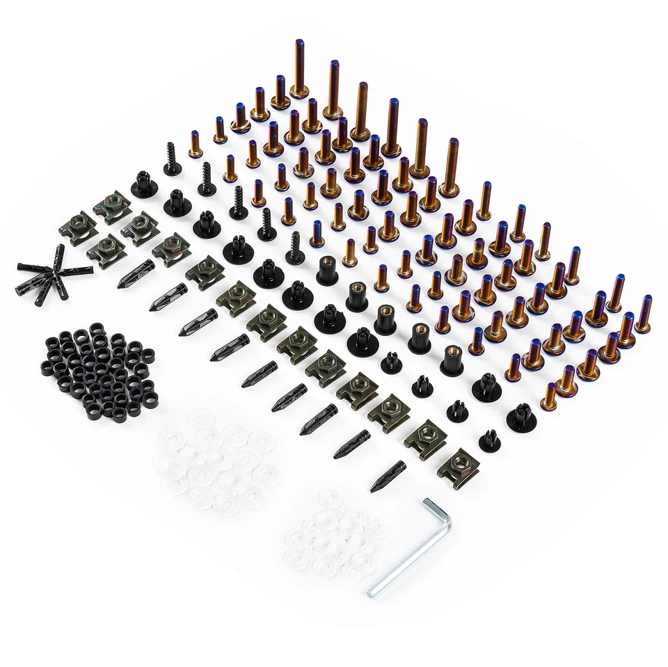 Stainless Steel Bolts Screw Fastener for CBR600F2/F3/F4/F4i 1991 - 2007 Honda Foto 4 de 4