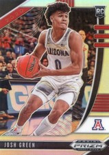 2020-21 PANINI PRIZM DRAFT ROOKIE SILVER PARALLEL RC JOSH GREEN NO. 21