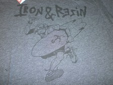 IRON AND RESIN LICENSED BRAND APPAREL SURFER KOOK T-SHIRT MADE IN USA