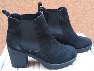 Botines negros chelsea con plataforma Coolway 38 ULANKA como nuevos | eBay