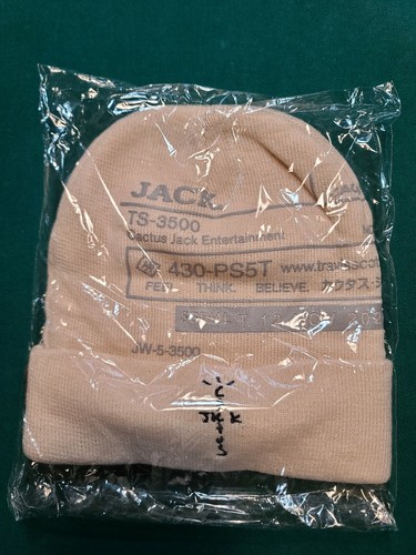 Travis Scott CJ System I Beanie Natural 