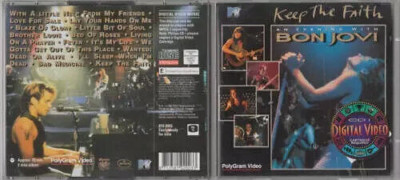 VIDEO-CD/Philips CDI Bon Jovi Keep The Faith 2 Disc deutsch