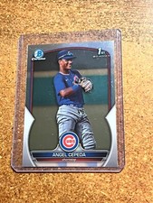 2023 Bowman Chrome Baseball Bowmans 1st Card # BCP-205 Angel Cepeda