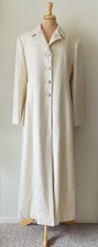 St. John Coat Collection Size 10 Ivory 100% C...