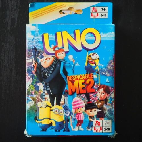 Despicable Me 2 Minions Uno Playing Cards Set eBay